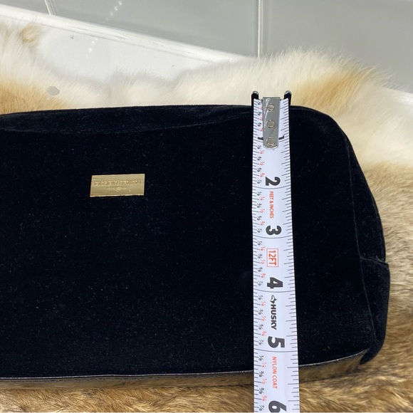 Giorgio Armani Cosmetic Velour Luxe Make up Bag Velvet Exterior Pouch - Picture 9 of 10